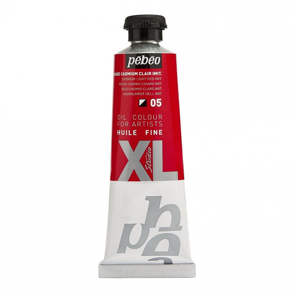 Pébéo - Feines Öl XL 37 ML - Ölgemälde - Ideal für Anfänger oder Profis - Fine Art Malerei - Feine Qualität - Pébéo Ölgemälde - Kadmium...