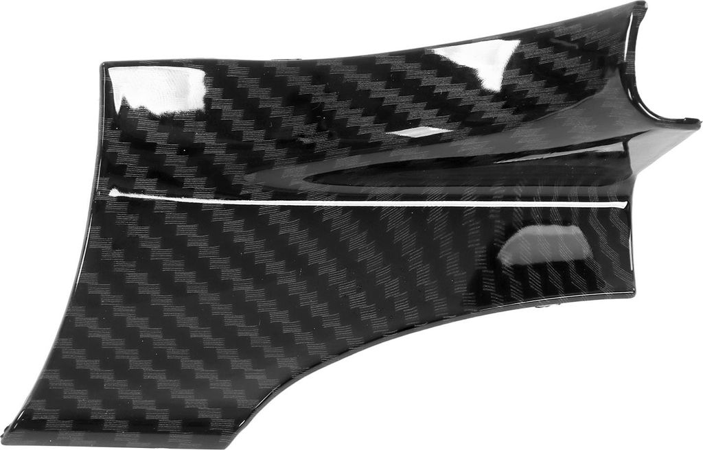 2PCS Center Console Dashboard Abdeckung Trim Ersatz für MercedesBenz C Klasse W205 2015 + (Carbon Faser Stil)