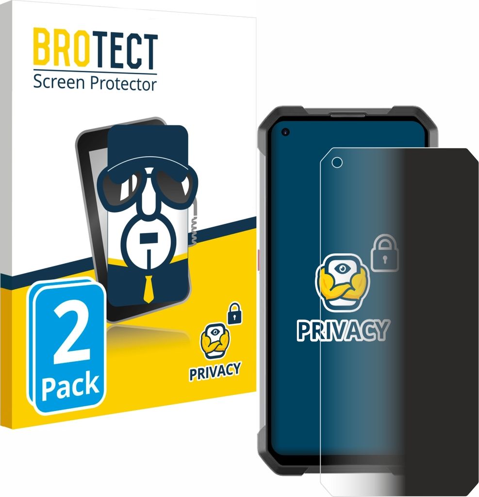 2x BROTECT Sichtschutzfolie für Unihertz Tank Anti-Spy Produktbild 