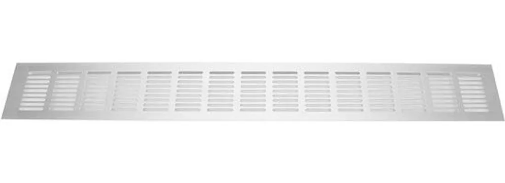 Grille d'aération 600x80 mm pour ventiler armoires et bureaux pro