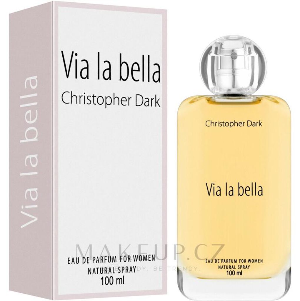 Christopher Dark Via la bella eau de parfum - Parfémovaná Obrázek produktu 