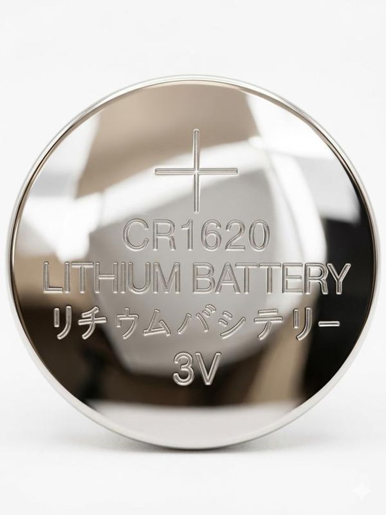 CR1620 Knopfzelle Batterien 3V für Fitnessgeräte, Produktbild 