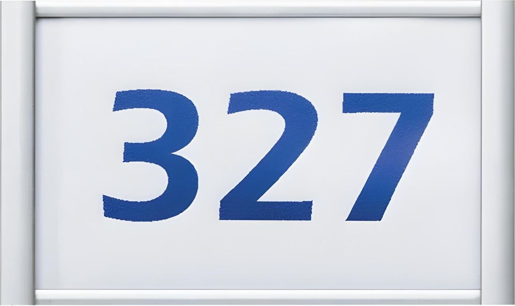 Türschild Silver, 60 x 36 mm, 1 Profil