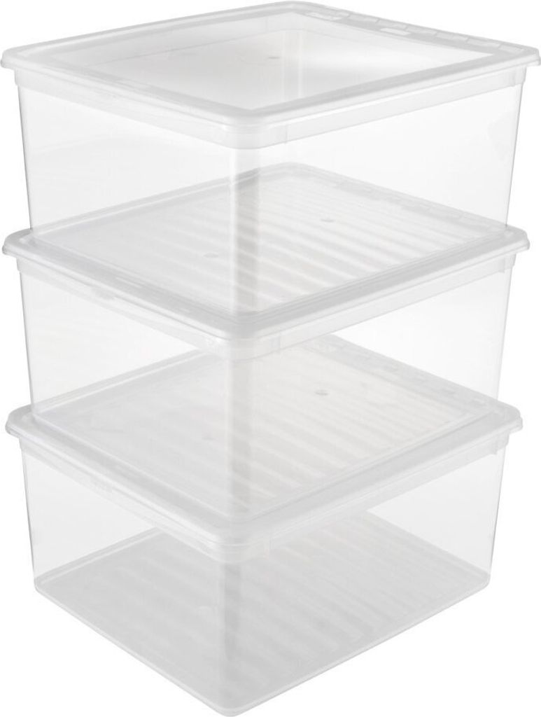keeeper Aufbewahrungsboxen-Set "bea" 3x 18 Liter PP Produktbild 