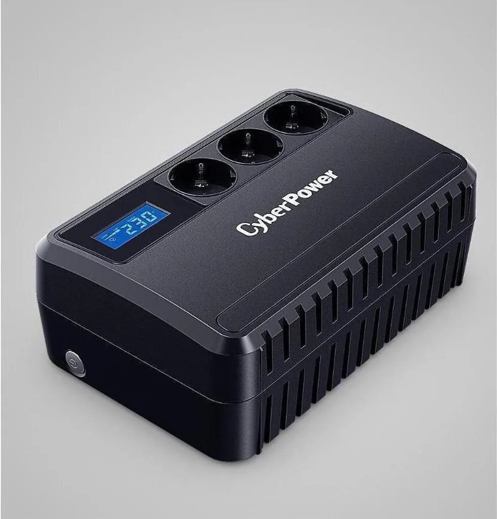 Onduleur 650VA CyberPower BU Line-Interactive avec Affichage LCD
