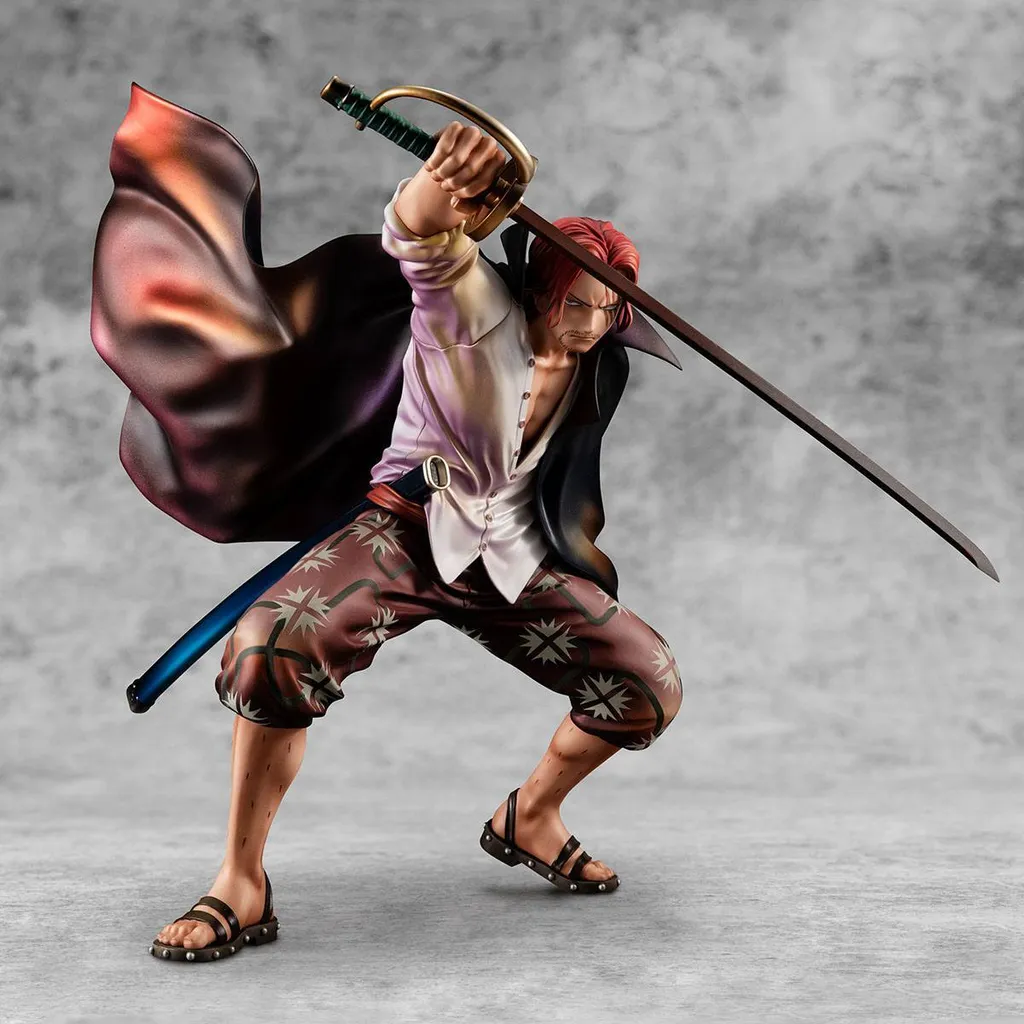 Megahouse One Piece Shanks Red Haired Playback Memories Figurine 21,5cm