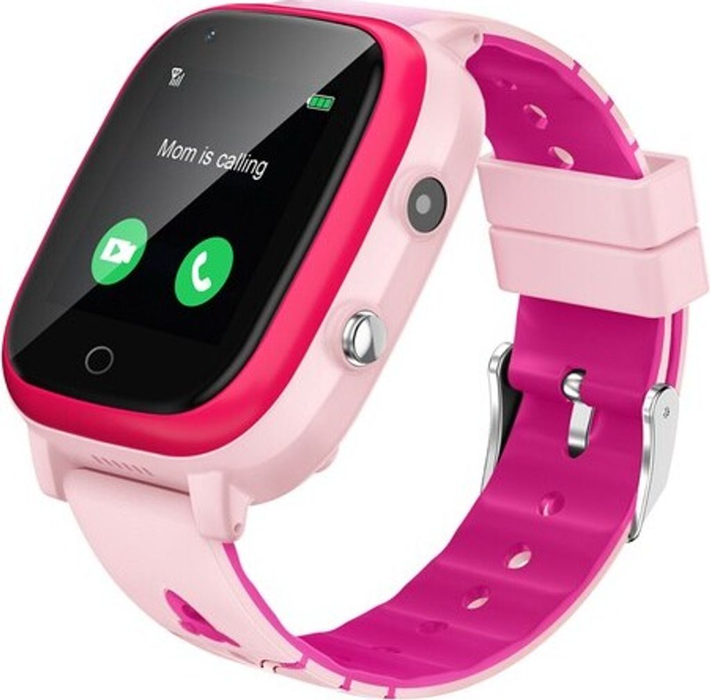 4G Smartwatch für Kinder mit GPS und Telefon, SOS, Musik-Player, Kamera, Schulmodus, Kids Smart Watch für 3-14 Jahre Jungen Mädchen Geschenke, Rosa