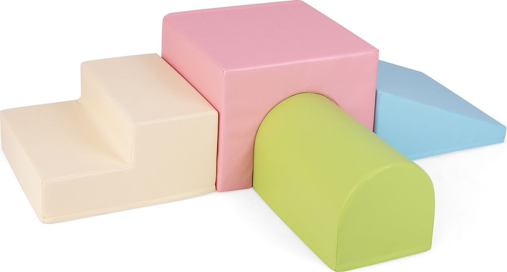 COSTWAY sada 4 penových hračiek na lezenie a plazenie pre Obrázok produktu 