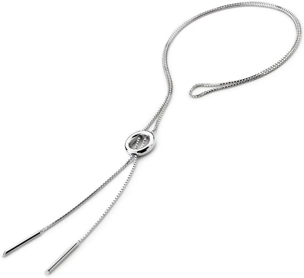 Collier Lariat Hot Diamonds DN116 en Argent : Élégance sans Compromis