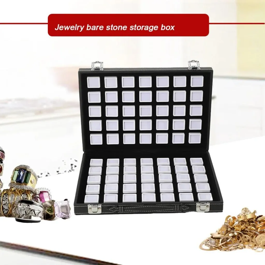 Boîte de rangement bijoux portable - Format compact ABS - Série Nomade S - 9