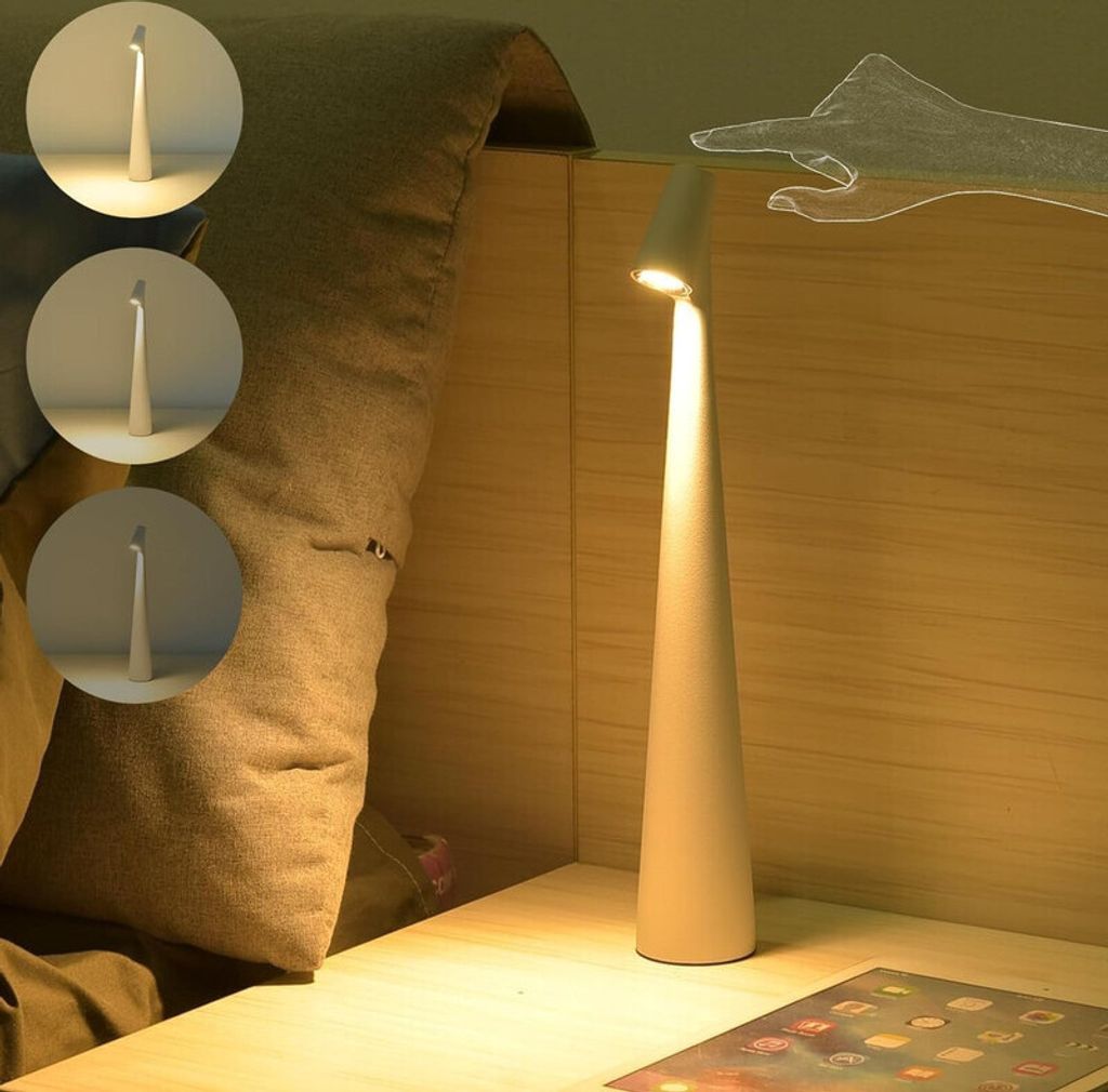 LED-Tischlampe kabellos dimmbar mit Touch Control, Produktbild 1