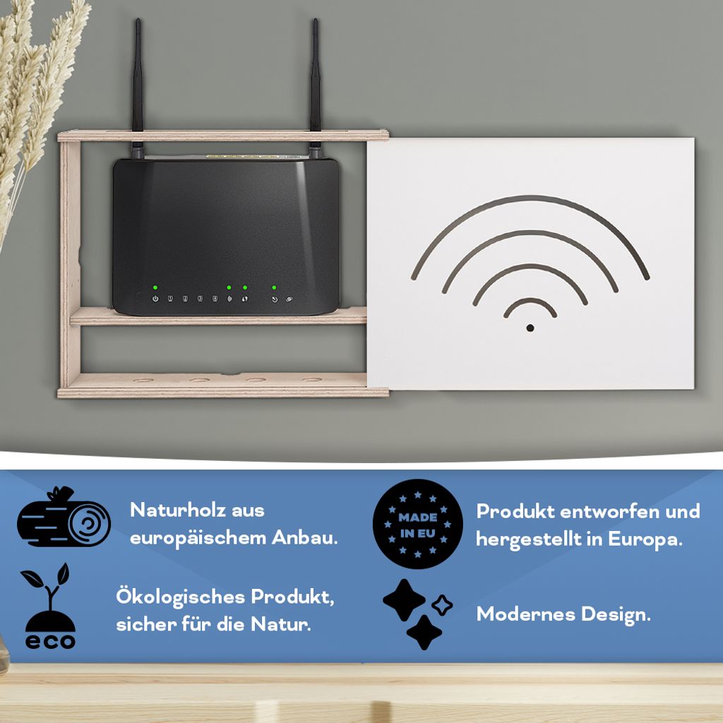 Router schrank | Router aufbewahrungsbox | Router Produktbild 8