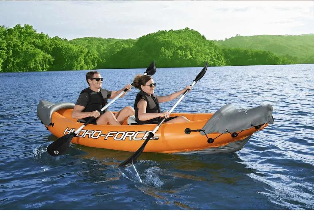 Kayak Hydro-Force Rapid x2 Gonflable pour Randonnée en Mer - 2