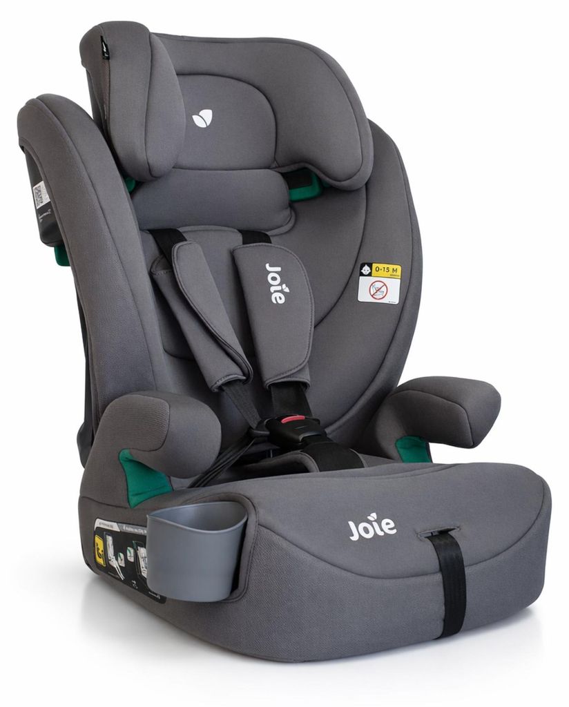 Joie Kindersitz Elevate R129 76–150 cm 5-Punkt-Gurt grau Produktbild 
