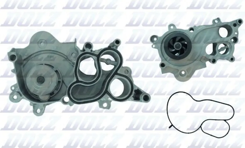 Pompe à eau DOLZ A234 anti-fuite pour réparer Skoda Yeti et VW Golf VII