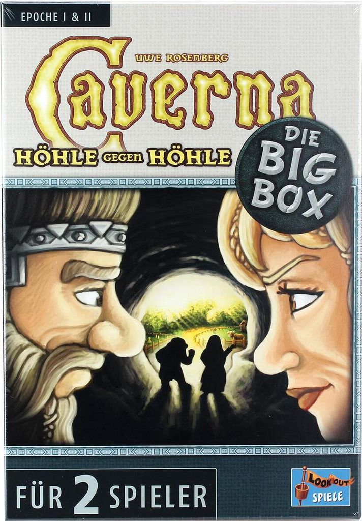 Caverna Höhle gegen Höhle Big Box (Für 2 Spieler)