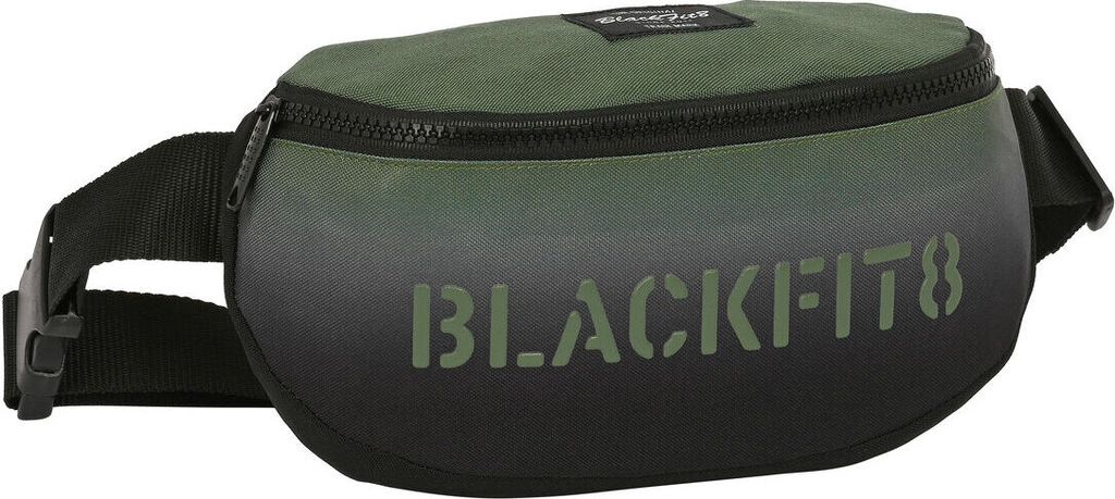 BlackFit8 Gradient Gürteltasche Schwarz Militärgrün 23 x 14 x 9 cm