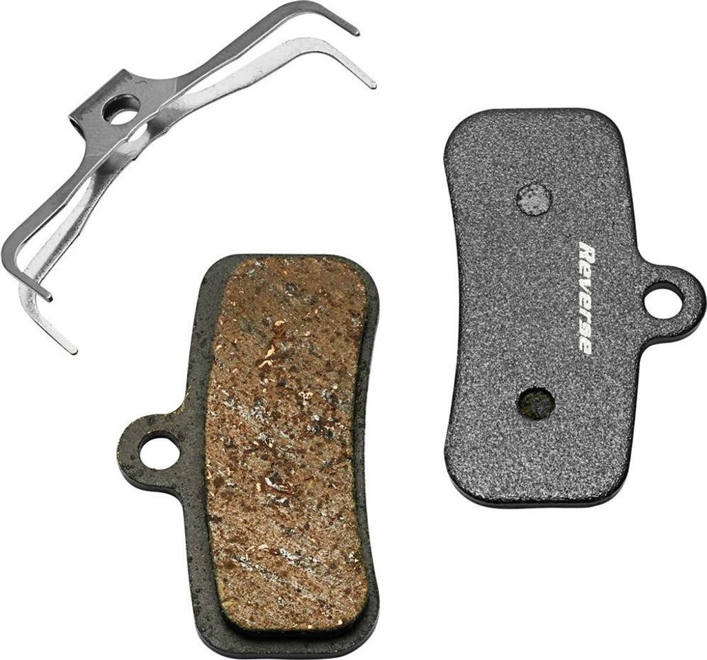 Reverse Components Shimano Saint Organische Scheibenbremsbeläge Silber Silber One Size