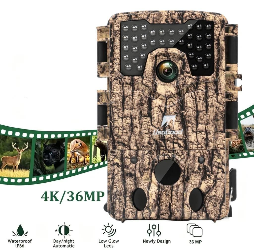 Kamera pro volně žijící zvířata 36MP 4K vodotěsná kamera Obrázek produktu 