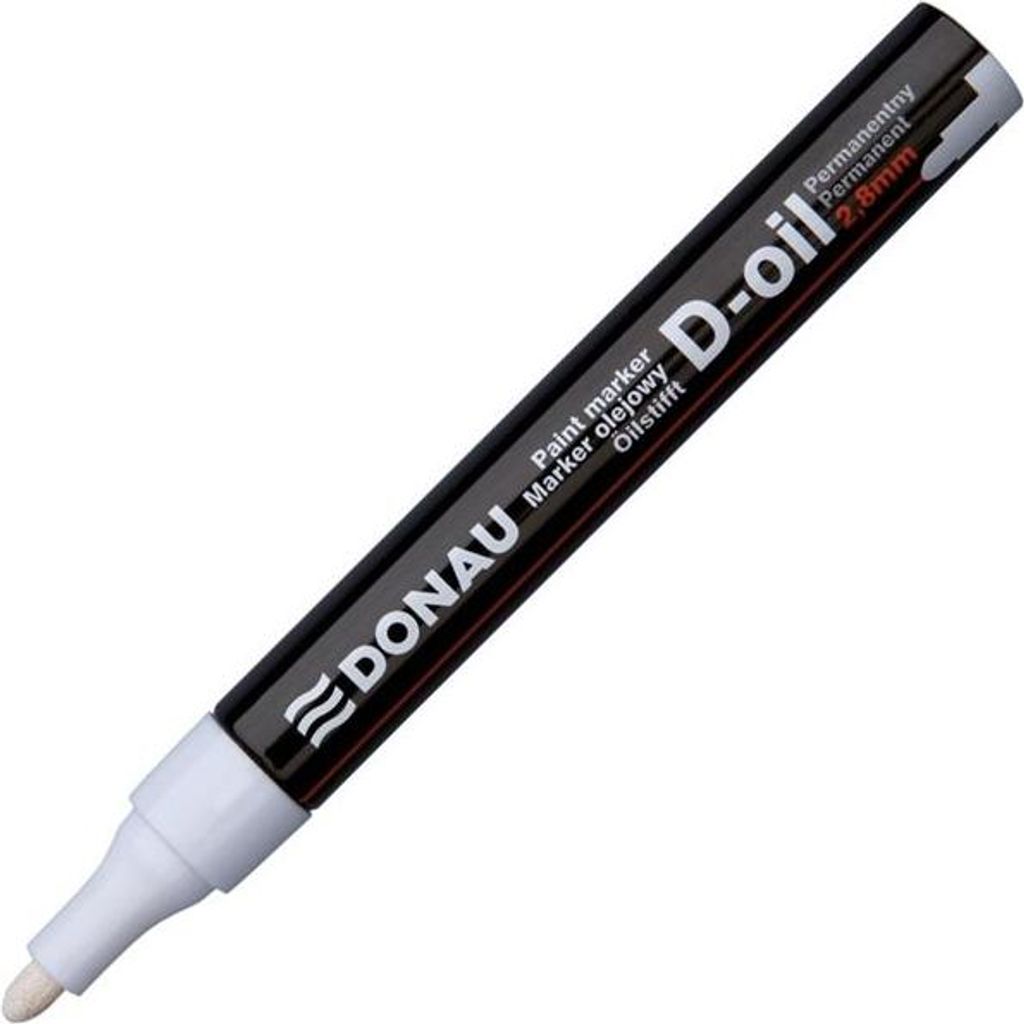 Farbstift DONAU D-Öl weiß 2,8mm Produktbild 
