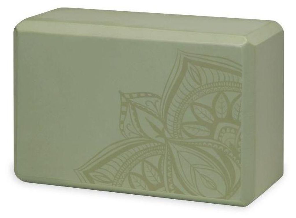 Gaiam - "Celery Point" Yoga-Block, Schaumstoff PP8779 (Einheitsgröße) (Grün)
