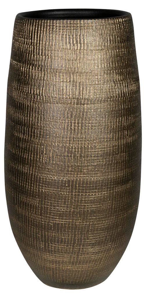 Ter Steege Blumentopf, goldbraun, Durchmesser 27 cm, Höhe 50 cm