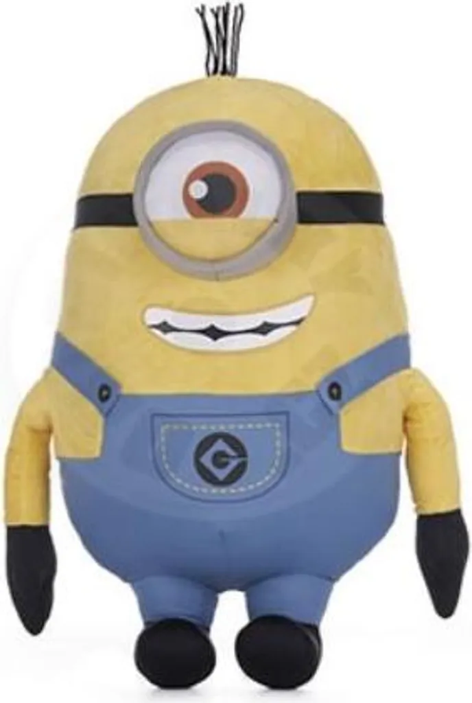Peluche Minions 60 cm Agent Secret - Grand Doudou Rassurant pour Enfant