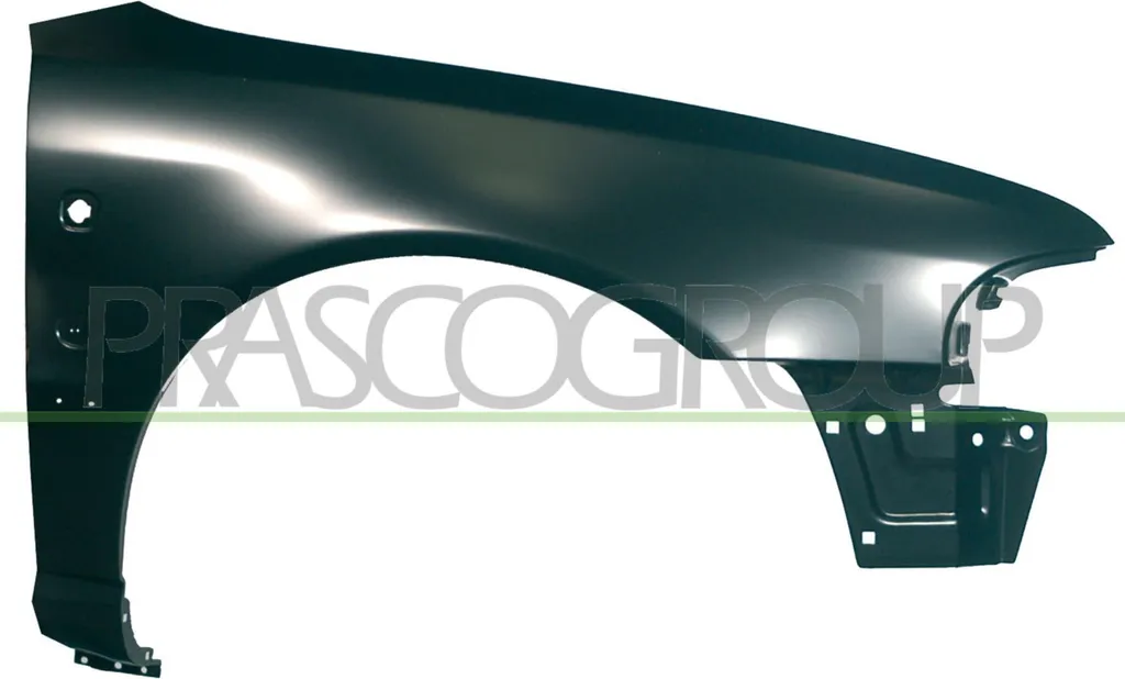 Aile avant droite Prasco AD0173003 en acier traité pour Audi A4 8D2
