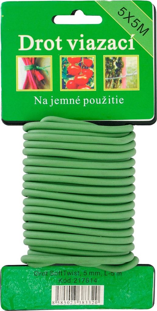 Draht SoftTwist, 5 mm, L-5 m, Bindedraht, Gartendraht
