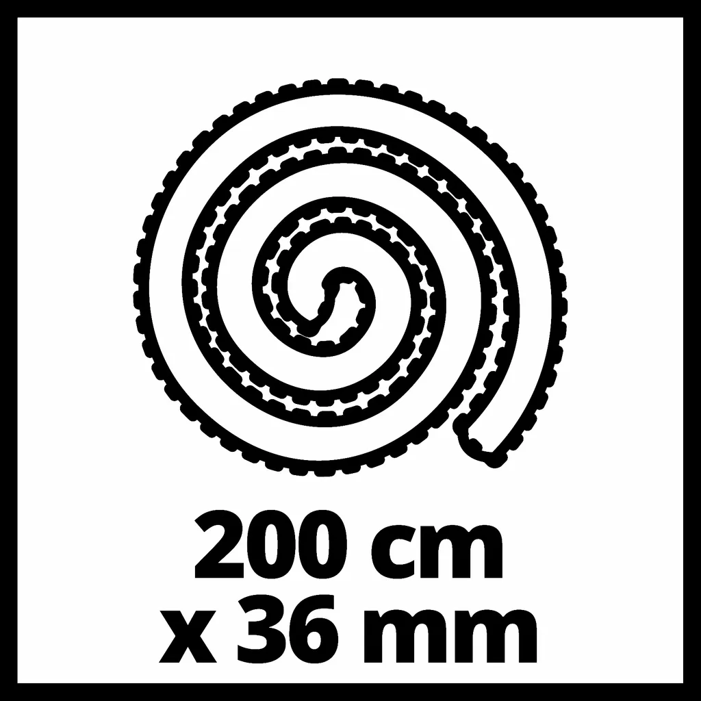 Flexible et accessoires Einhell pour aspirer les zones hautes et étroites