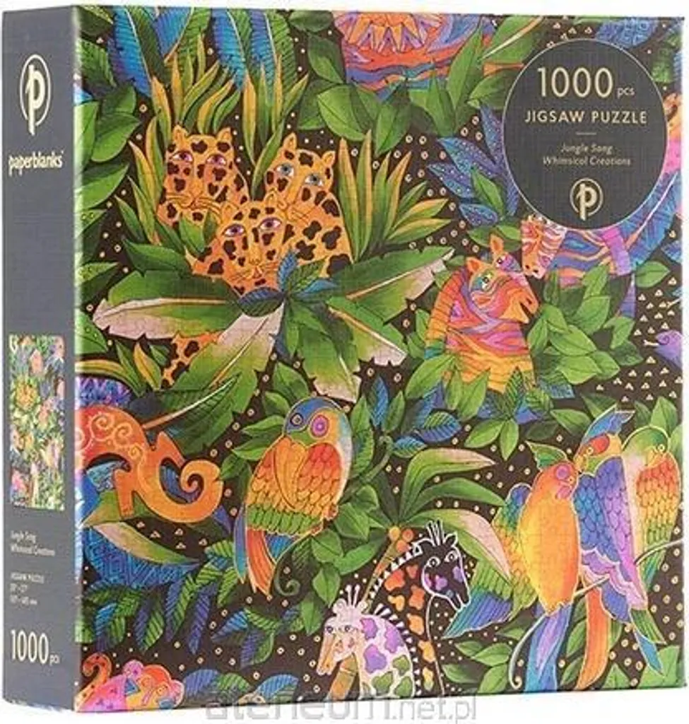 Casse-tête Jungle Song Paperblanks 1000 pièces pour adultes