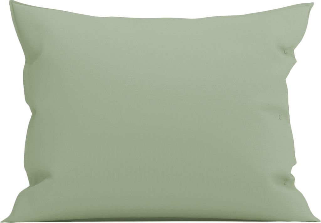 Yellow Percale Kissenbezug 60x70 Silent Green Kissenbezug 60x70 Silent-Green Uni