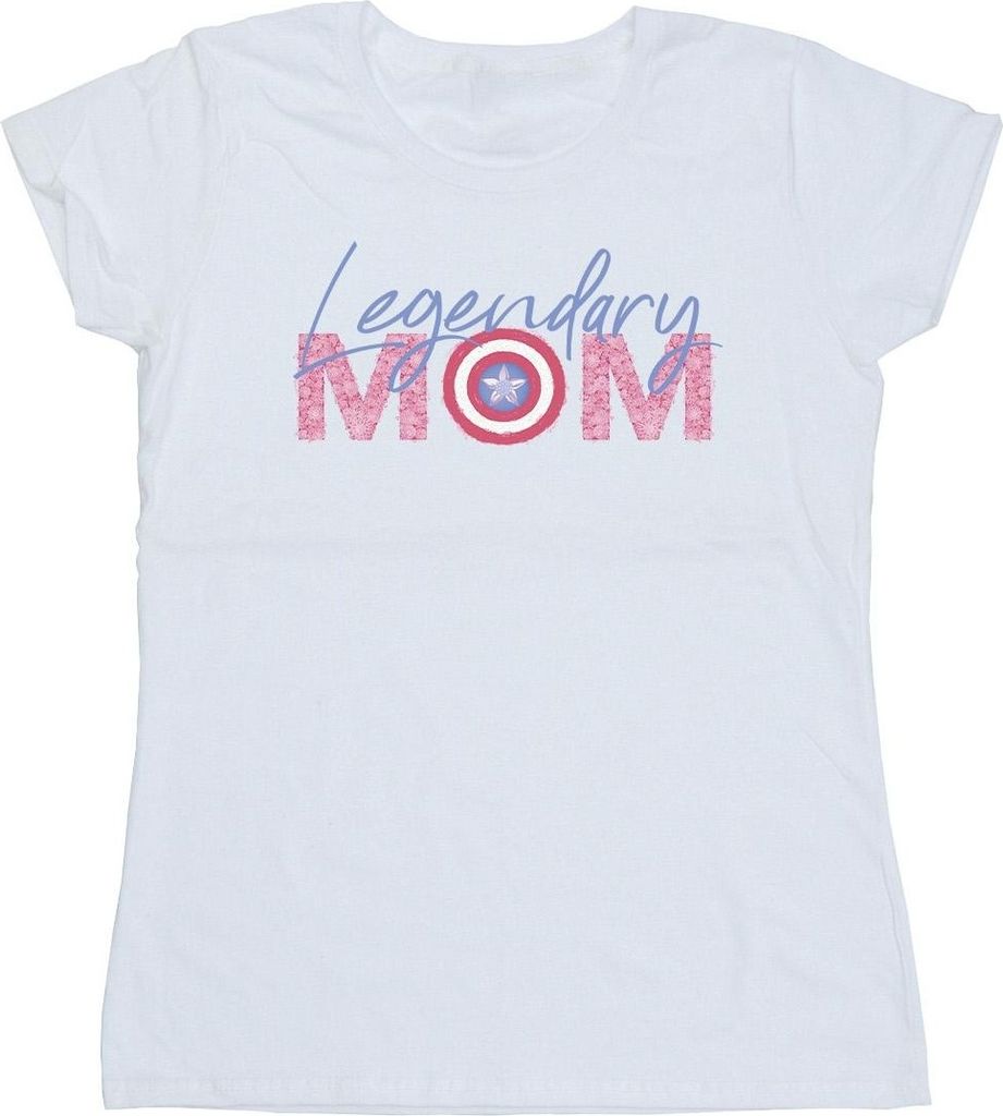 Marvel - "Avengers Mum" T-Shirt für Damen BI4066 (XL) (Weiß)