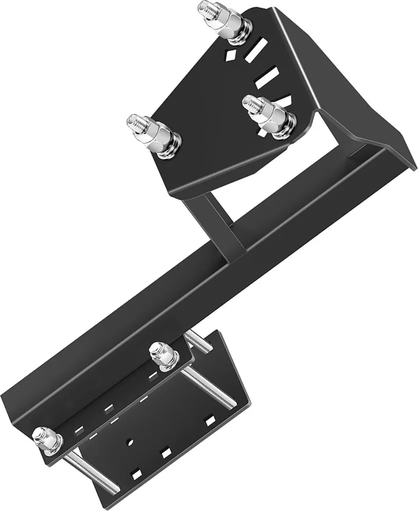 Plaque de montage pour support de roue de secours remorque utilitaire - 8