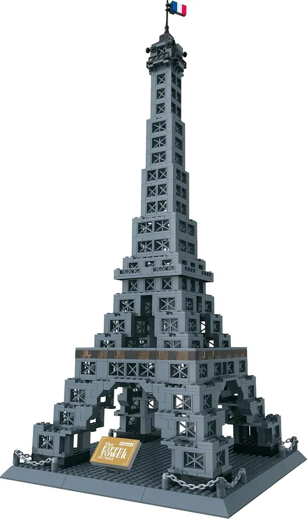 La Tour Eiffel de Paris COIL - Maquette Architecture 976 Pièces