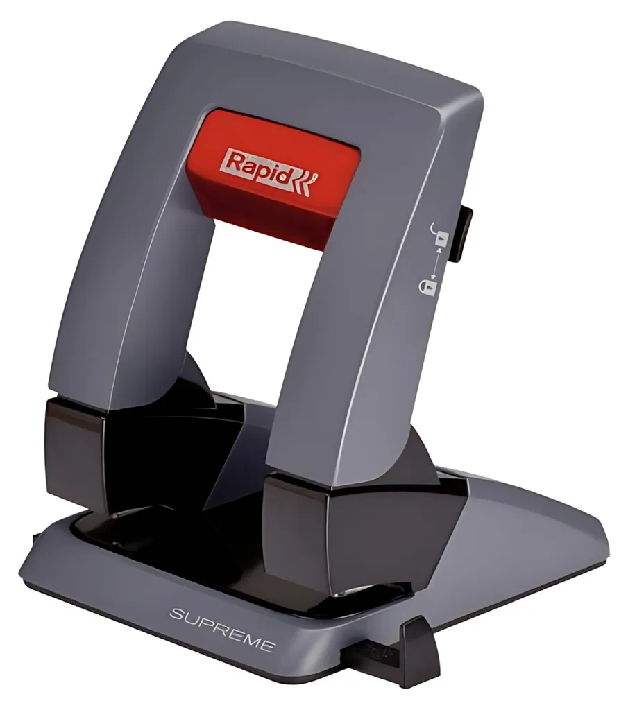Rapid Locher Supreme Press Less SP30 perforateur noir et anthracite