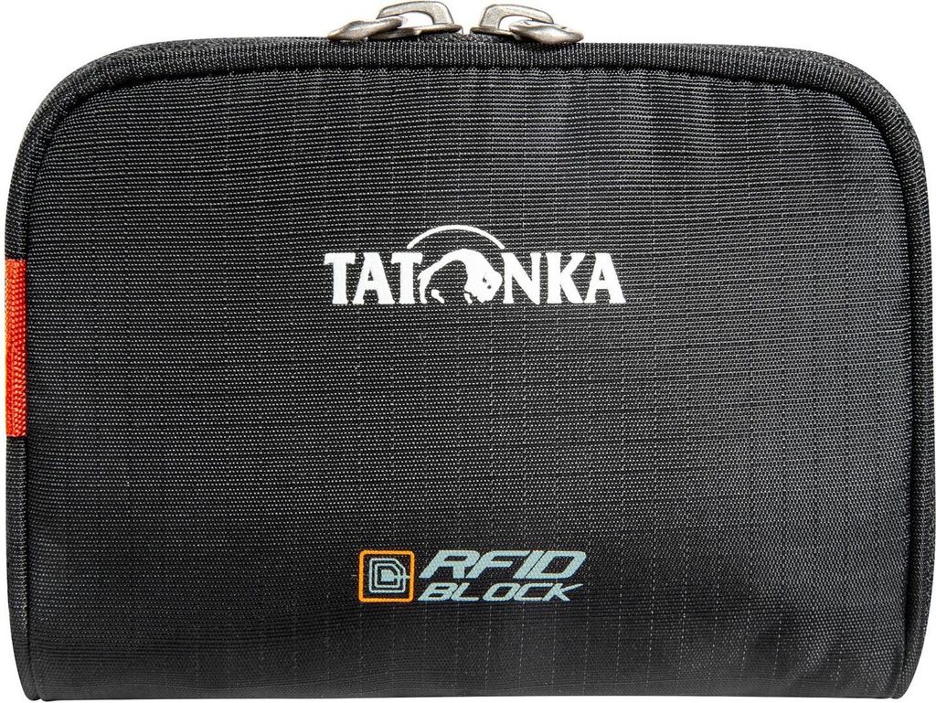 TATONKA Geldbörse Big Plain Wallet RFID B Black schwarz