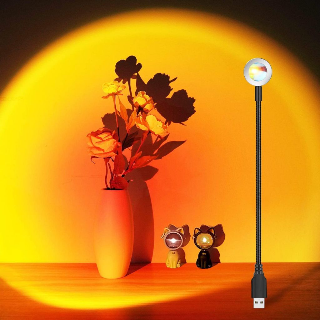 Sunset Lamp Sunset Projection Lamp,Sonnenuntergang Lampe 360°Drehung