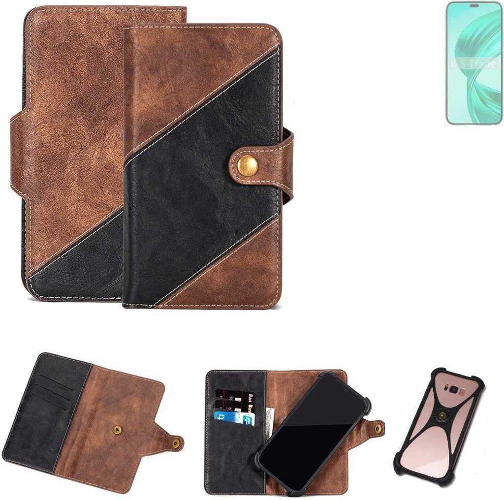 K-S-Trade Handyhülle Schutzhülle Bookstyle Case kompatibel mit Honor 90 Smart Klapphülle Cover Hülle Schutztasche 1x