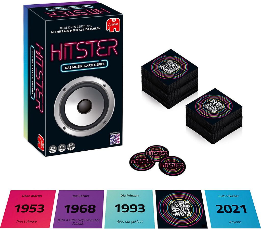 Jumbo Spiele Hitster - Musikkartenspiel - | Kaufland.de