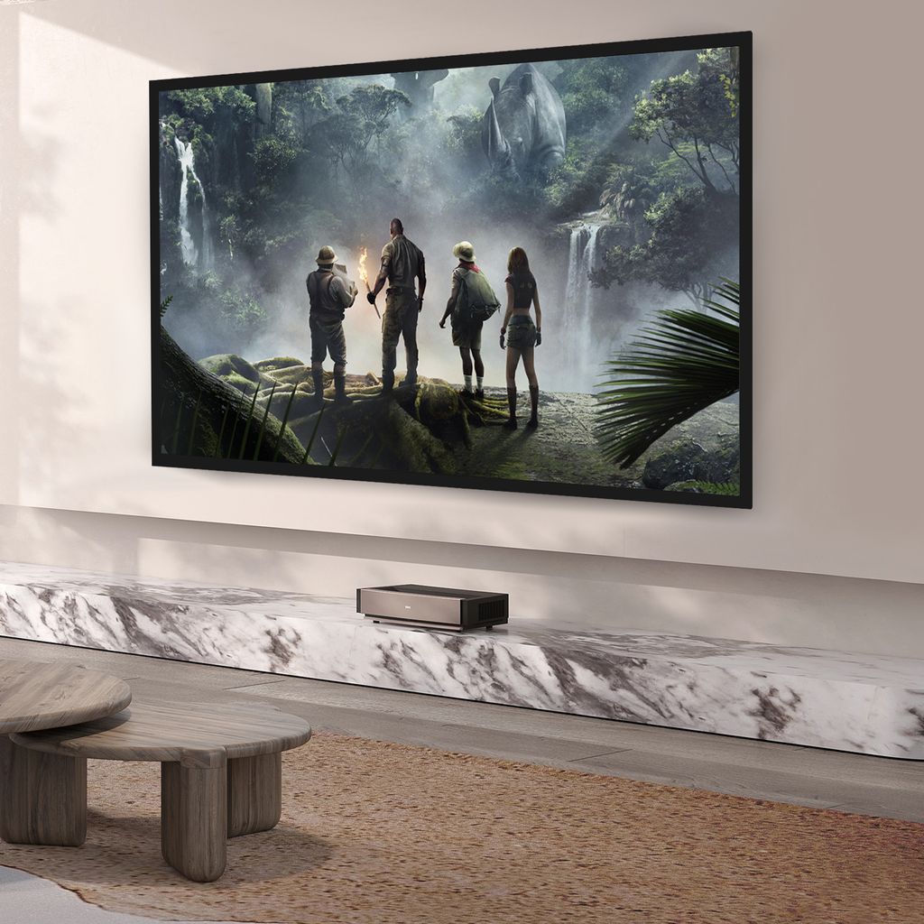 110 Zoll Große Projektionswand 4K HD 160°-Projektionsfläche Projektionsleinwand Beamerleinwand