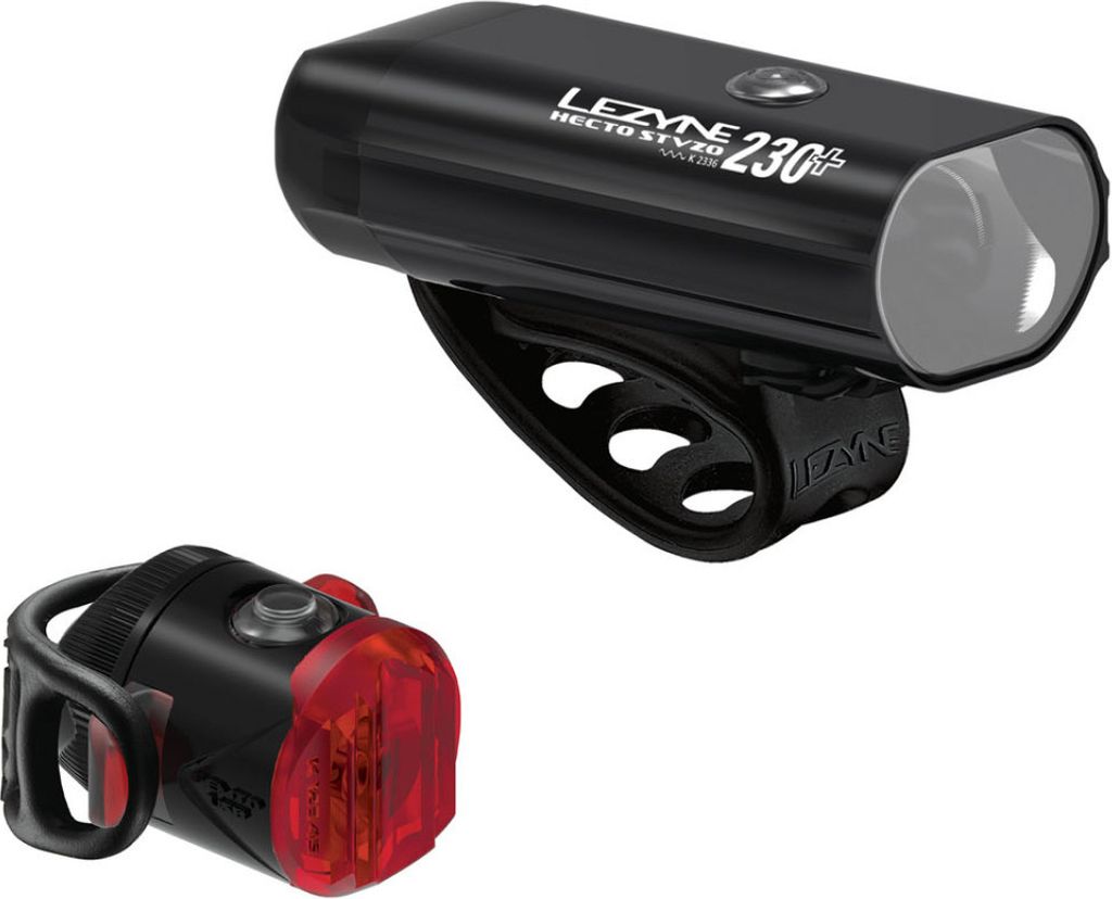 Lezyne Beleuchtungsset Hecto 230+ / Femto USB-C StVZO Produktbild 
