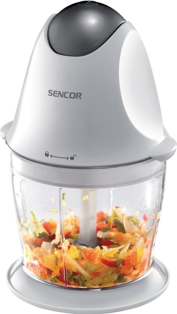 Sencor SHB 4310, 0,6l, Kunststoff, Silber, Weiß, 300W, 15 Produktbild 