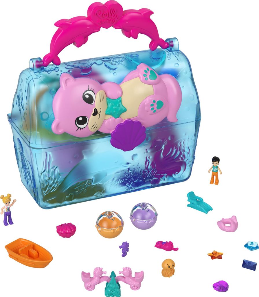 Polly Pocket Schatzinsel-Truhen-Set Hpv40