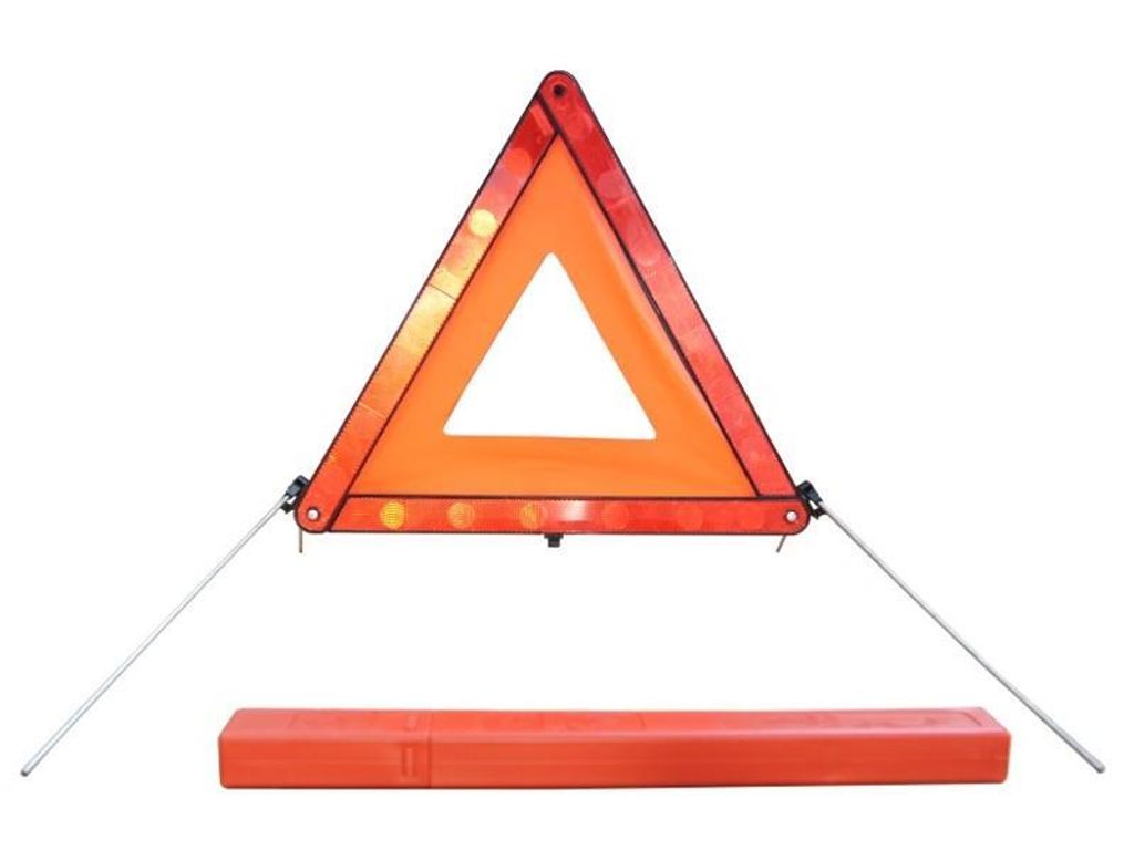 58077 Großes Warndreieck PVC-Gehäuse NEU Produktbild 