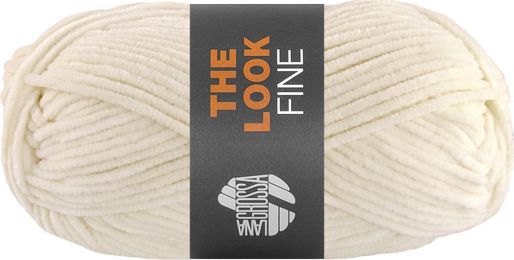 Lana Grossa - The Look Fine 0102 creme