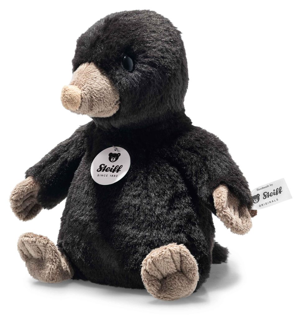 Steiff  Diggy Maulwurf 18 dunkelbraun 067396 Produktbild 