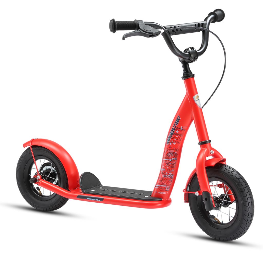 BIKESTAR Tretroller Kinderroller ab 4 - 5 Jahre | 10 Zoll Produktbild 