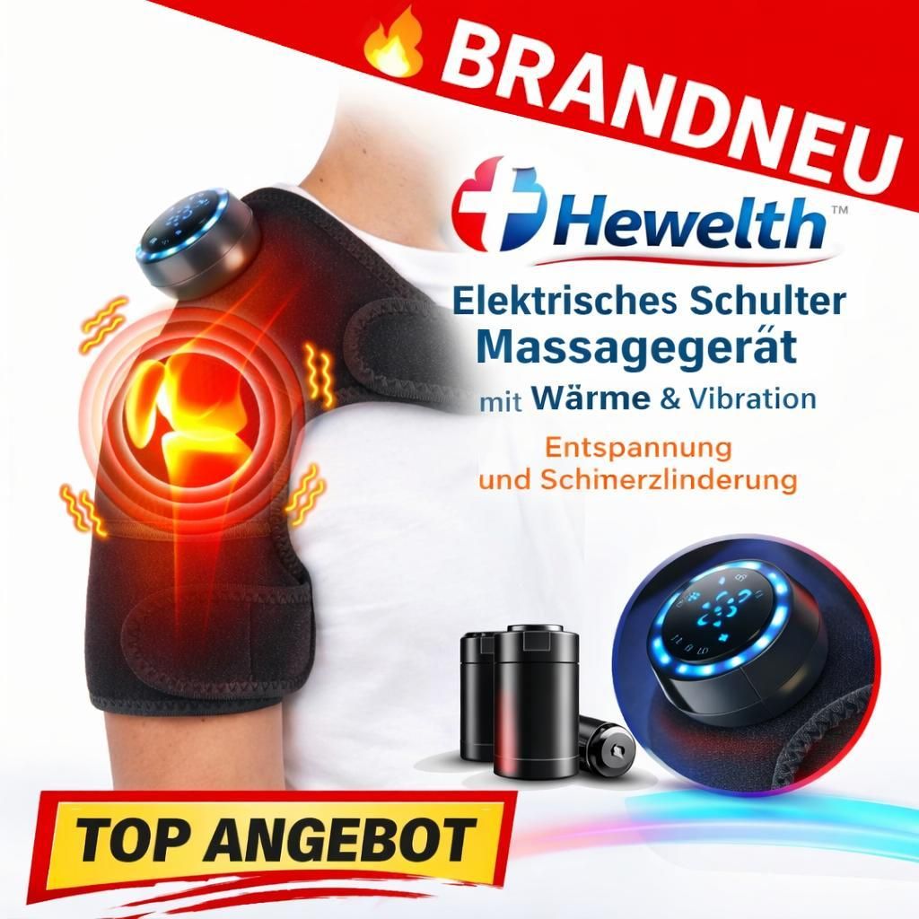 Hewelth™ Schulterbandage Elektrische Schulter Massagegerät Produktbild 