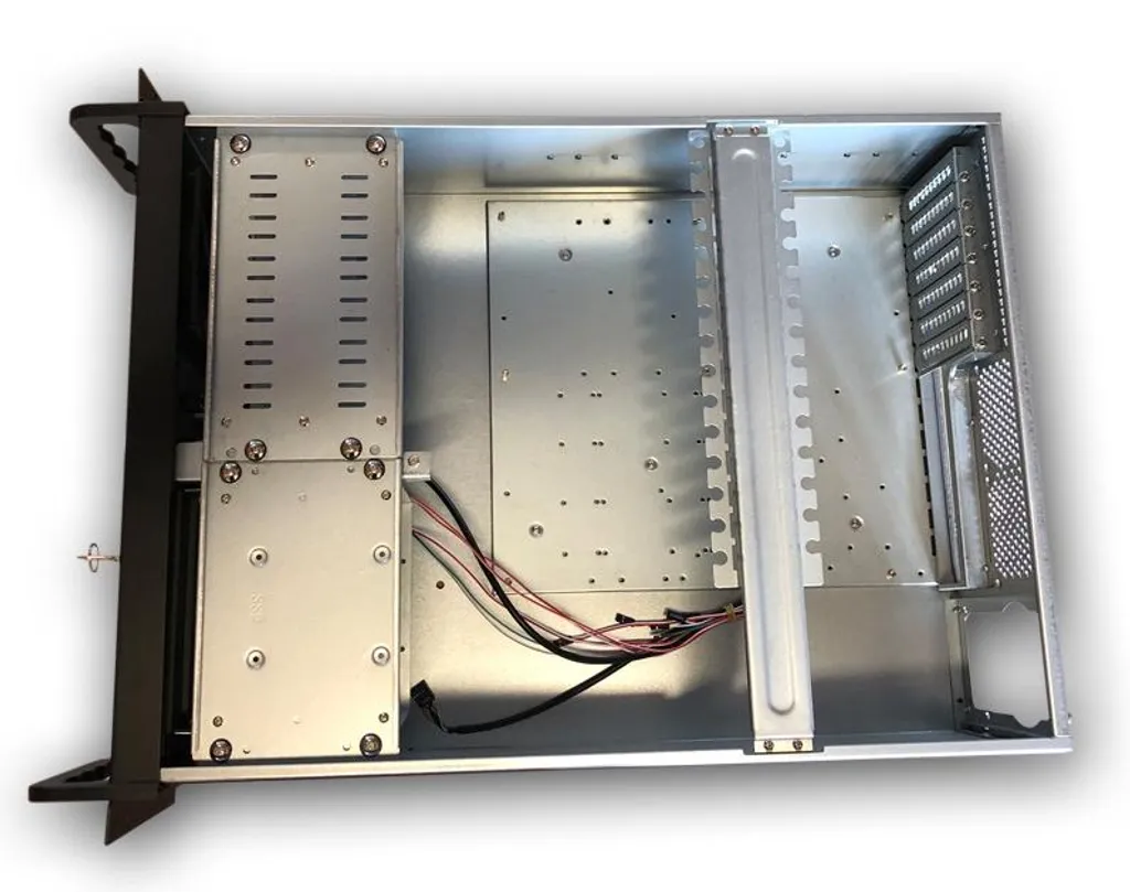 Coffret 19" IPC 4U DATACOM Gris : Solution de Rackage Robuste et Spacieux - 3